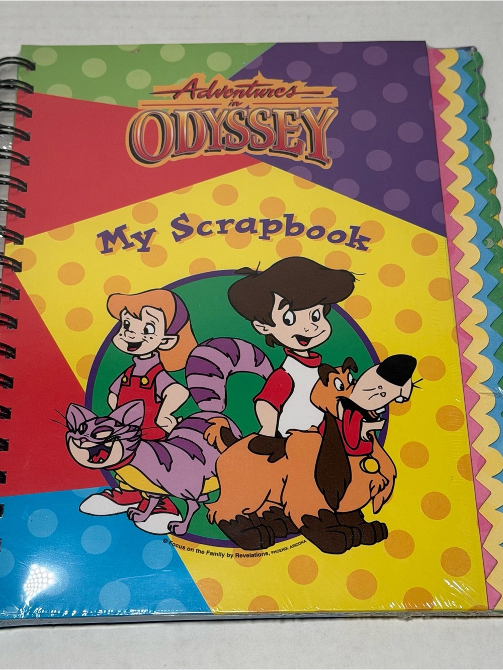 NEW NOS Adventures In Odyssey My Scrapbook Notebook Sealed